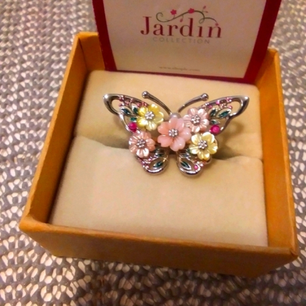 Jardin Collection Butterfly Ring